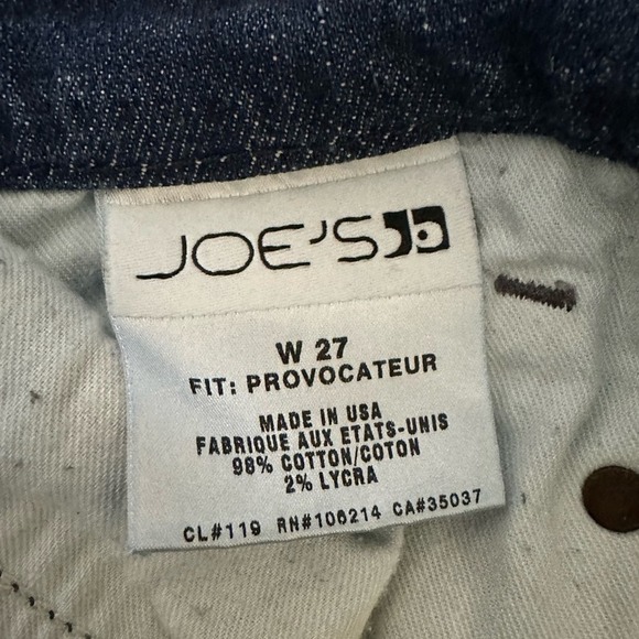 Joes Jeans Provocateur size 27 with 30” inseam great condition - Picture 4 of 5